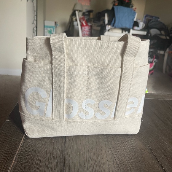 Glossier Handbags - Glossier Brooklyn Canvas Tote